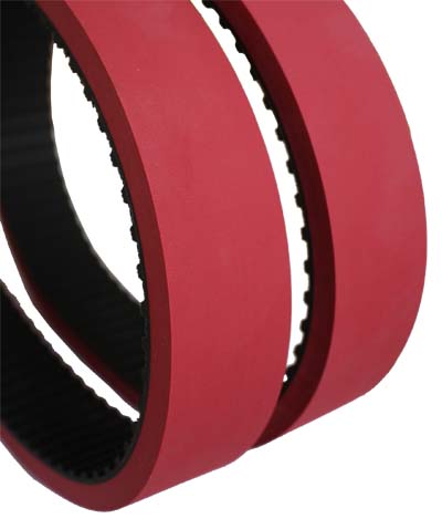 Hault-Off Belts with Linatex coating